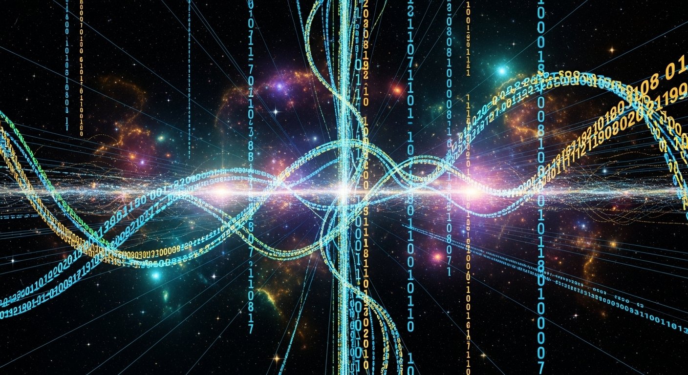 Bir elin avucunda görünen ışıklı sayılar ve mistik bir atmosfer, numerolojinin gizemini yansıtıyor