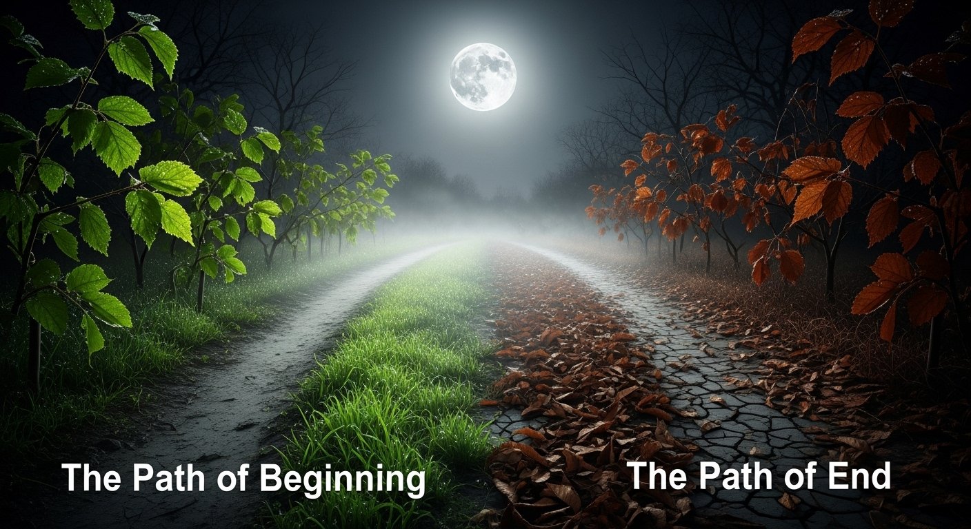 Gökyüzünde parlak bir dolunay ve altında esrarengiz bir orman silueti, astrolojik enerjiyi çağrıştırıyor.