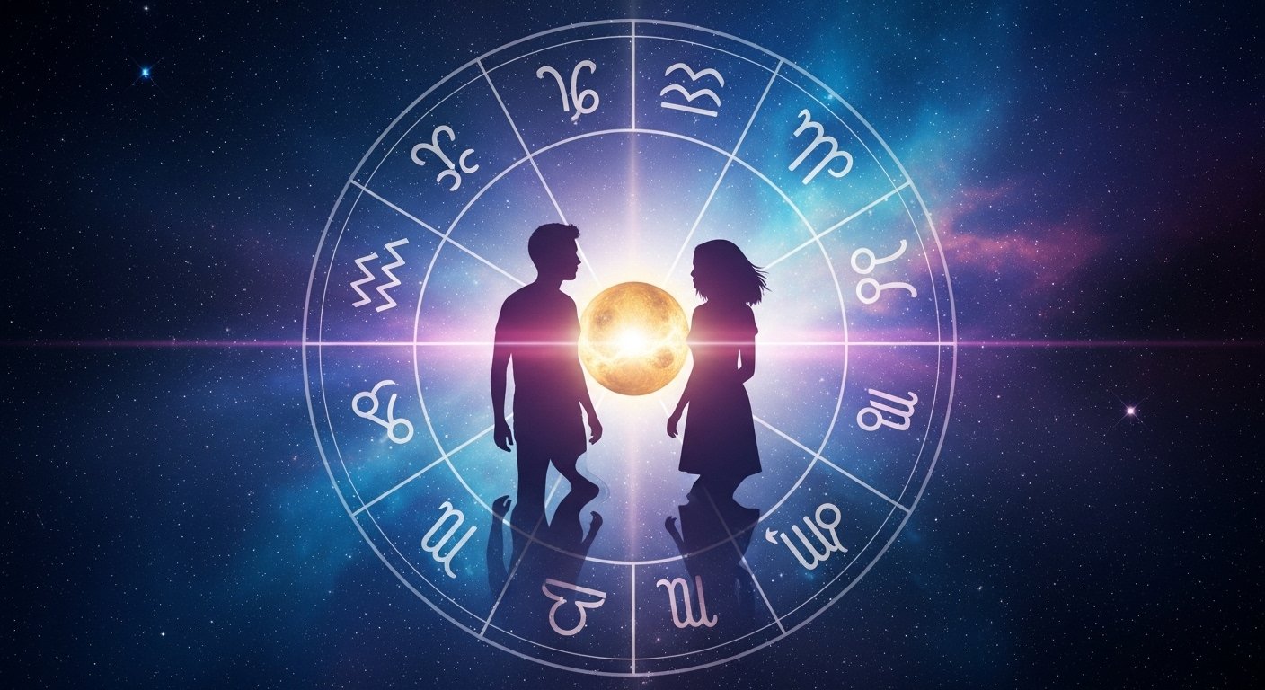 Aşkta sabır ve içsel dönüşümü anlatan, Venüs Retrosu'nun sakinleştirici ve düşünceli etkisini yansıtan bir görsel.