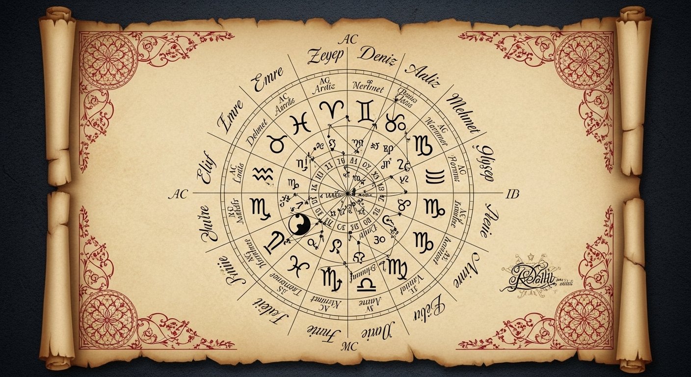 Numeroloji tablosu ve isim analizi