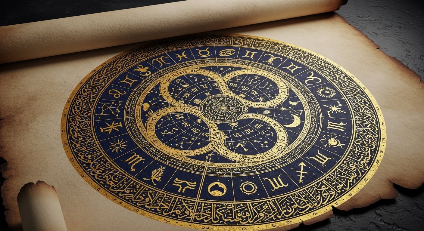 Kadın ve erkek siluetlerinin üzerinde parlayan yıldızlar ve numerolojik semboller. Siluetler, isimlerin bireyler üzerindeki etkisini ve kozmik bağlantılarını simgeliyor.