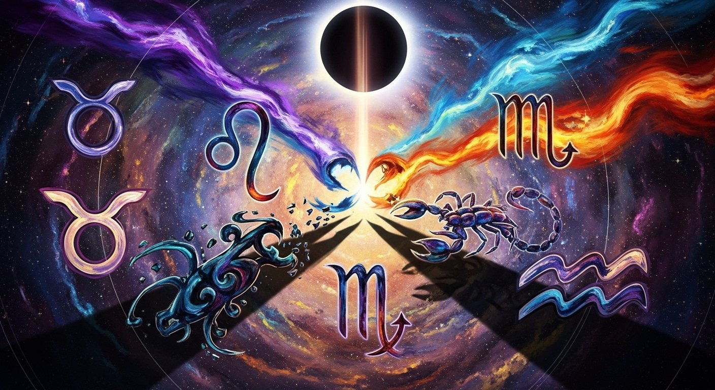 Astroloji, numeroloji ve retro gezegenlerin sembolleri