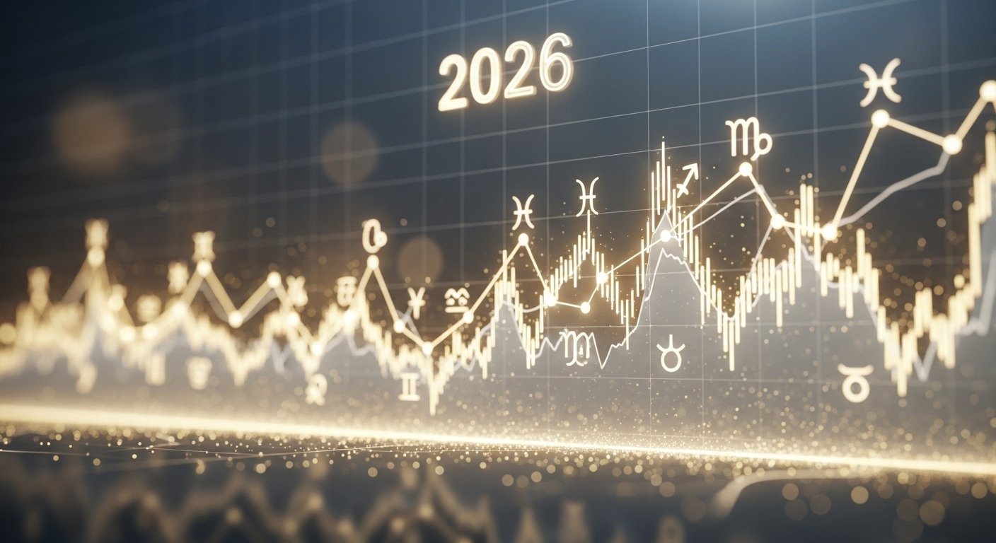2026 finansal astroloji haritası ve para akışı, kozmik enerjilerle zenginleşme teması