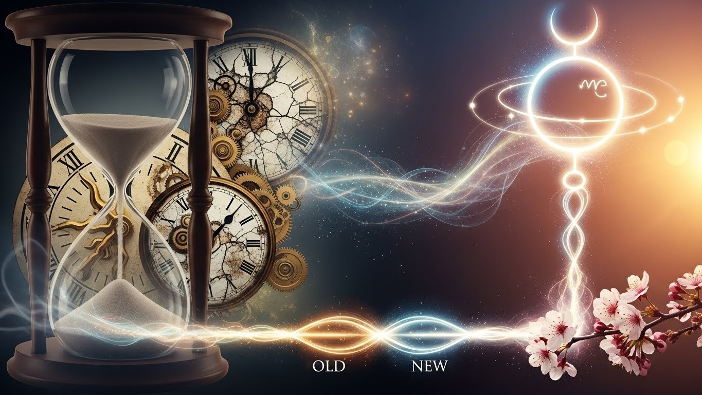 Elinde kristal bir küre tutan, düşünceli bir kadın, geleceği ve içsel rehberliği arıyor