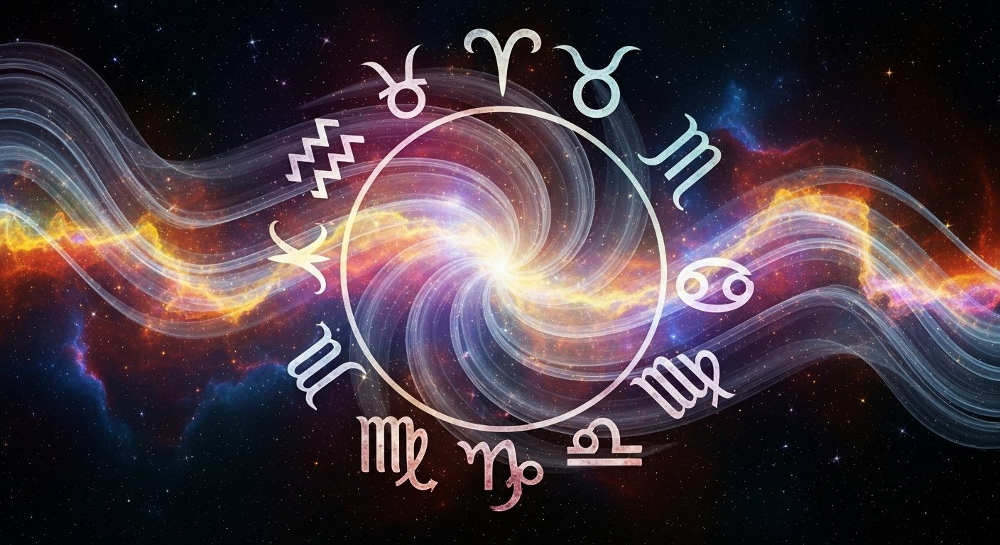 Planets in retrograde motion, symbolizing the need for reflection and recalibration in 2026.