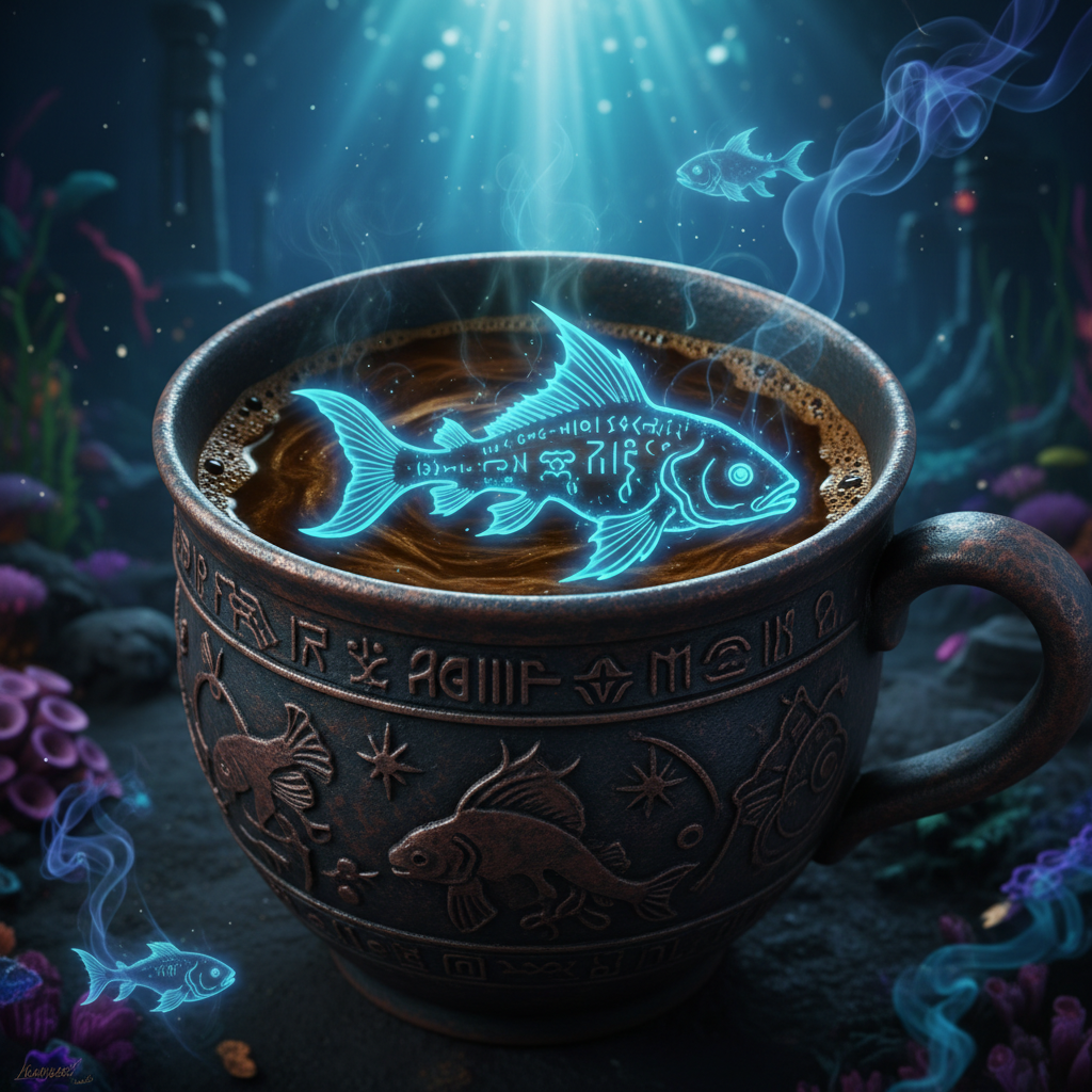 Kahve Falında Balık Görmek: Gizemli Okyanusun Derin Mesajları ve Kişisel Dönüşüm