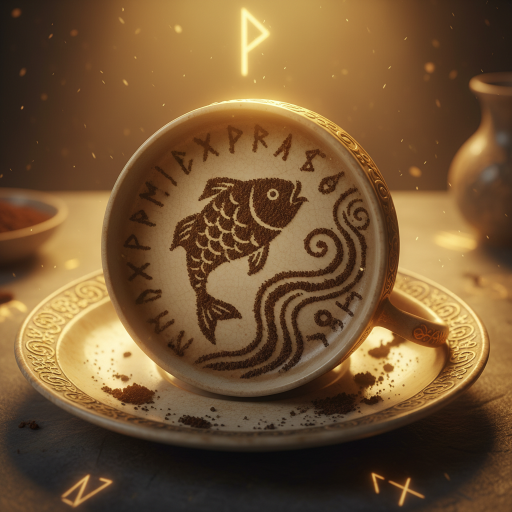 Kahve Falında Balık Sembolizmi: Şans, Bereket ve Duygusal Akışın Anahtarı