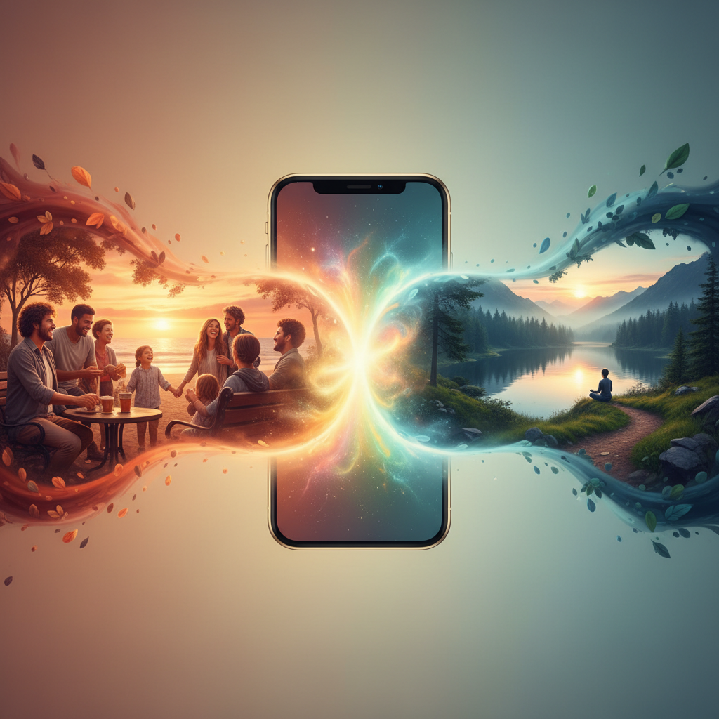 Dijital Çağda Bilinçli Yaşam: Ekran Süresini Yöneterek Gerçek Bağlantılar Kurma Sanatı